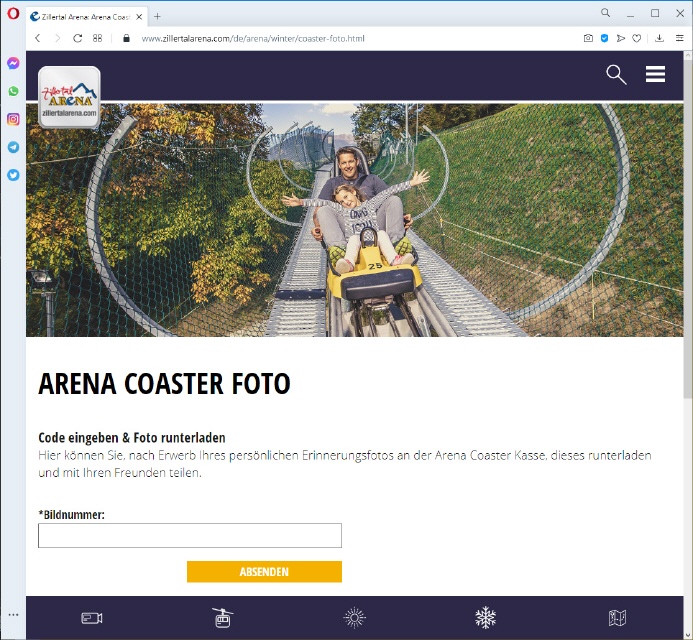 3. Ihren pers&ouml;nlichen Fotocode eingeben